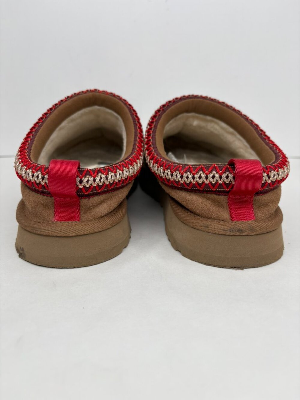 Ugg Tazz II Platform Slipper – Chestnut – Kids Size 4 - Picture 3 of 11